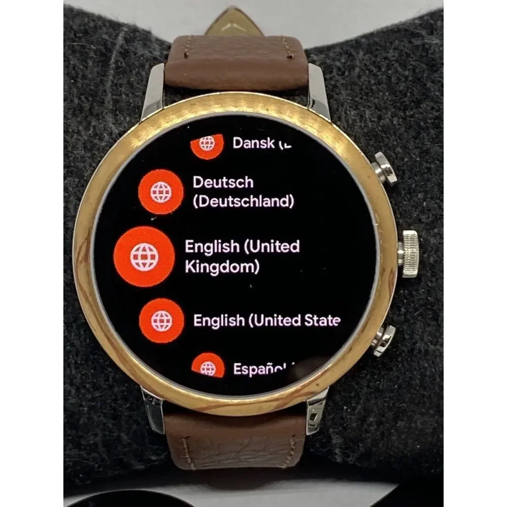 Fossil Gen 4 Authentic Digital Dial Smart Watch Custom Band FTW6016 LT339